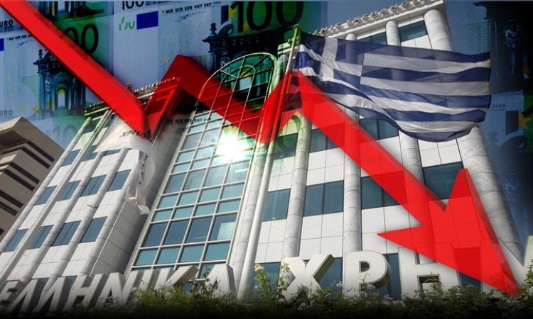 Βυθίστηκε κατά 10,54% το Χρηματιστήριο Αθηνών